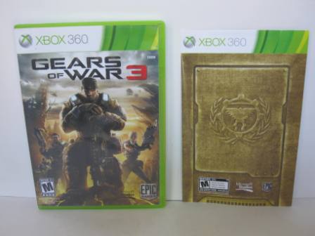 Gears of War 3 (CASE & MANUAL ONLY) - Xbox 360